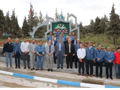 بازدید مدیرعامل شستا از شرکت سیمان خزر