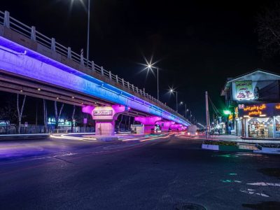 تقاطع‌های غیرهمسطح شهید باهنر و شهید حق‌بین حمیدیان به بهره برداری رسیدند