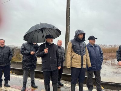 استقرار ماشین‌آلات و تجهیزات لجستیکی شهرداری رشت برای مقابله با بارش برف پیش رو