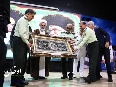 گزارش تصویری تودیع و معارفه فرمانده انتظامی گیلان