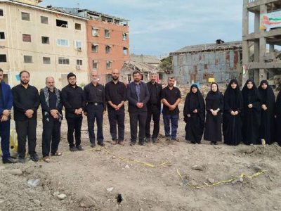 شعرخوانی شاعران گیلانی در معراج شهدای آستانه اشرفیه