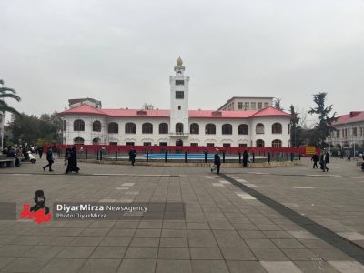 یک گام تا پایان مرمت بنای تاریخی شهرداری رشت؛ پیشرفت ۹۶ درصدی پروژه