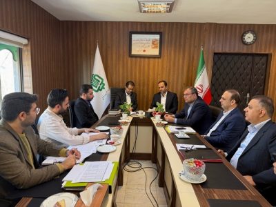 دیدار شهردار رشت با مدیرکل اموال و املاک بنیاد مستضعفان گیلان با محوریت توسعه شهری