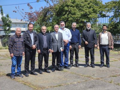 بازدید از محلهای پیشنهادی احداث موزه باشگاه ملوان در بندرانزلی