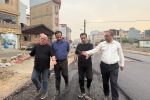 آسفالت خیابان جدید سعدی به سرگل پس از تملک ۹۸ ملک آغاز شد