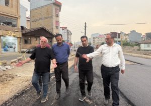 آسفالت خیابان جدید سعدی به سرگل پس از تملک ۹۸ ملک آغاز شد