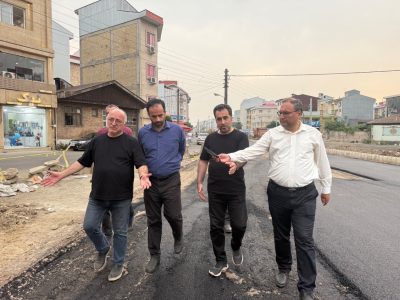 آسفالت خیابان جدید سعدی به سرگل پس از تملک ۹۸ ملک آغاز شد