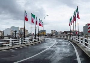 پاسخ به مطالبه شهروندان برای رفع ترافیک؛ پل رودباری رشت بهره‌برداری شد
