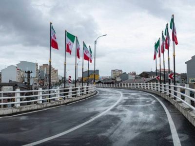 پاسخ به مطالبه شهروندان برای رفع ترافیک؛ پل رودباری رشت بهره‌برداری شد