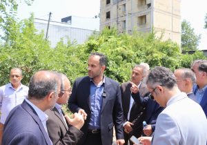 پیشرفت ۷۰ درصدی تقاطع عرفان در خیابان ژ۵ رشت