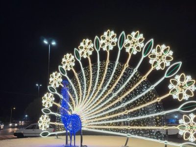المان طاووس میدان طرح سالم سازی چمخاله به بهره برداری رسید